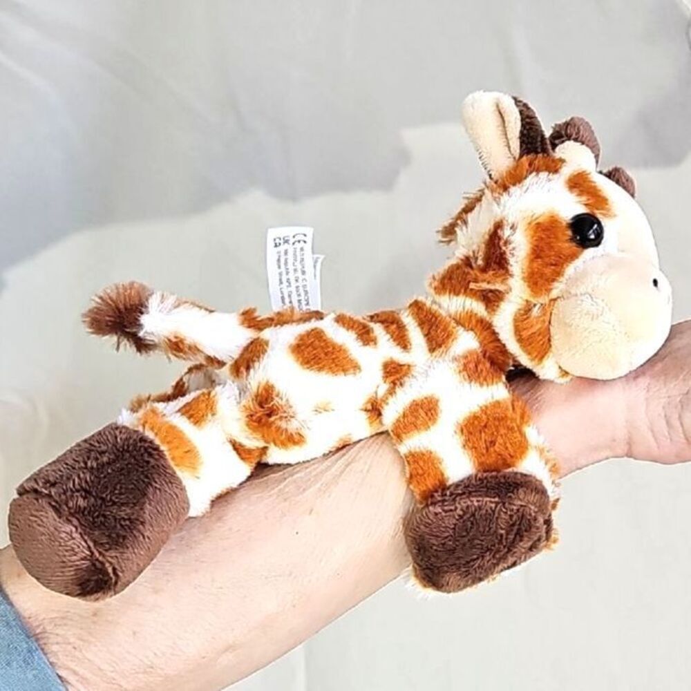 Wild Republic Giraffe Plush Stuffed Animal Small Flopsie Laying Plush Toy